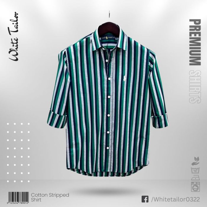 Men's Striped Full Sleeve Casual Shirts