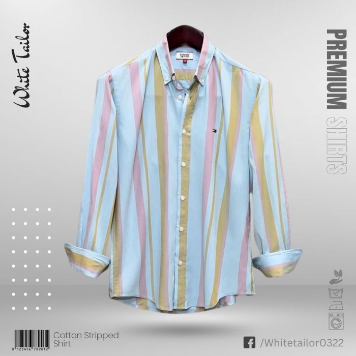 Striped Full Sleeve Casual Shirt