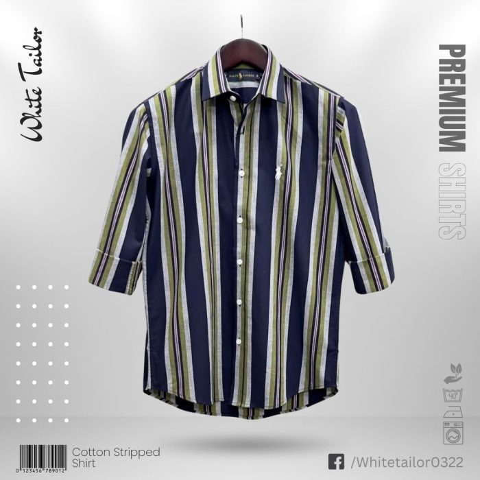 Men’s Striped Full Sleeve Casual Shirt