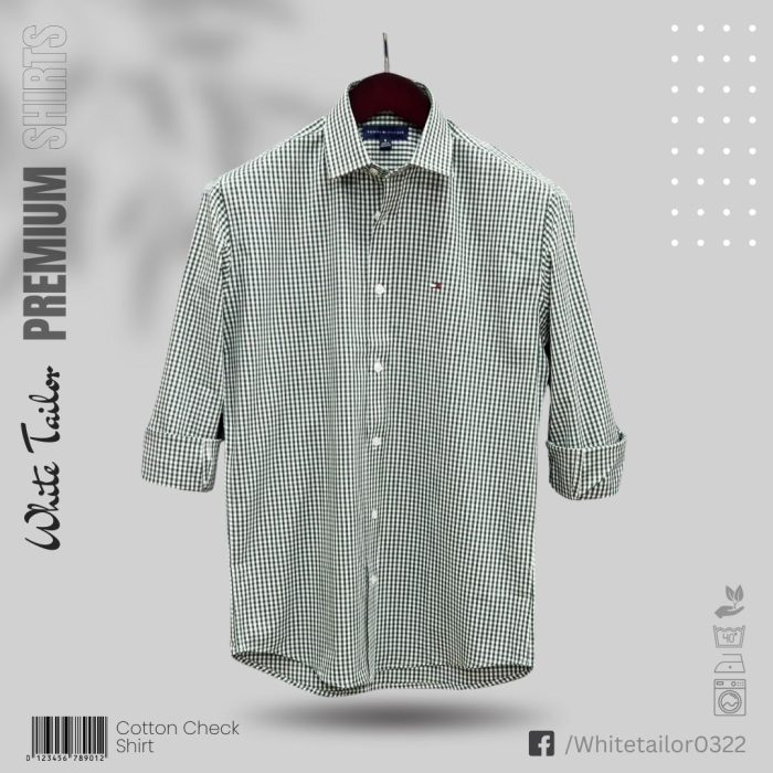 Full sleeve check shirt for men