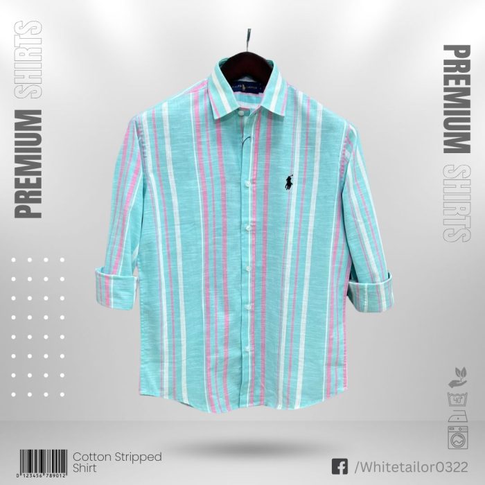 Men’s Striped Full Sleeve Casual Shirts STR009