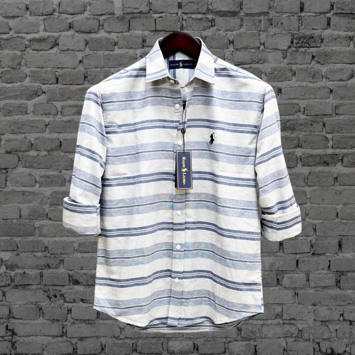 Striped Full Sleeve Casual Shirts - Image 2