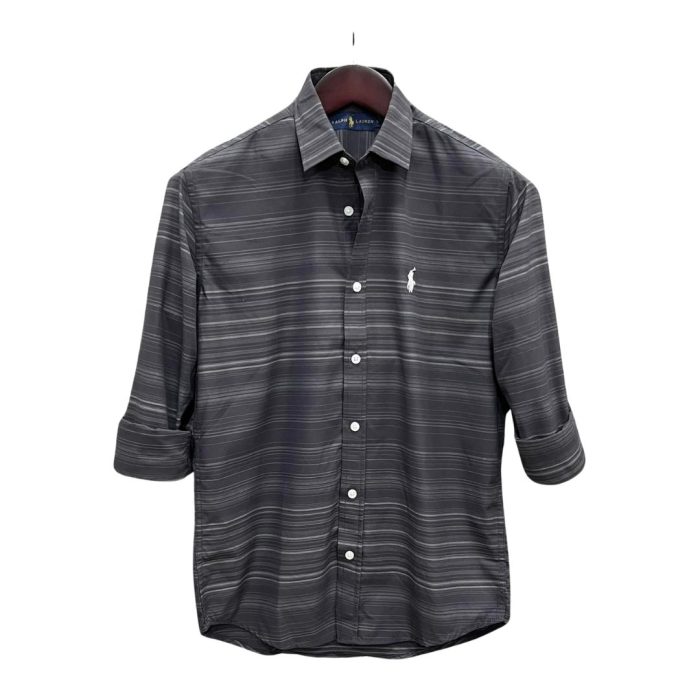 black stripe shirt