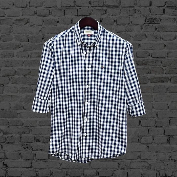 Full sleeve check shirt for men - Image 2