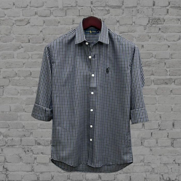 Full sleeve check shirt for men - Image 2