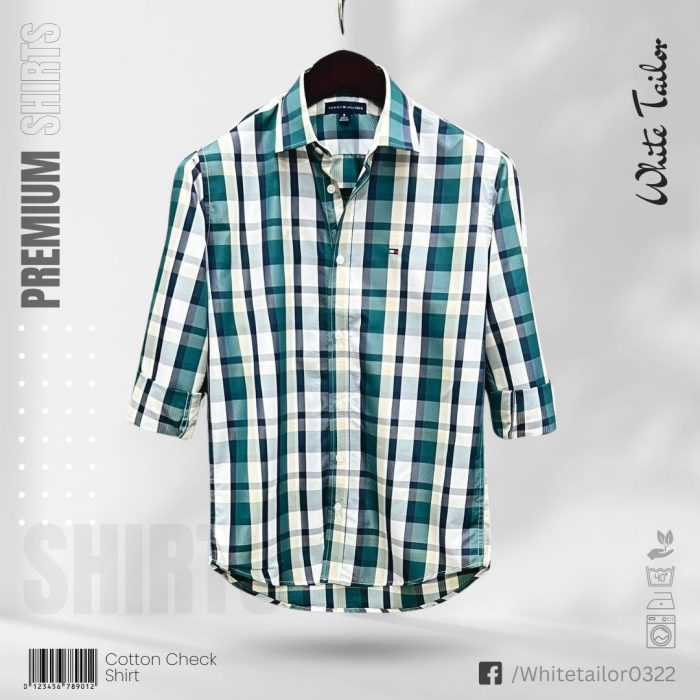 Full sleeve check shirt for men