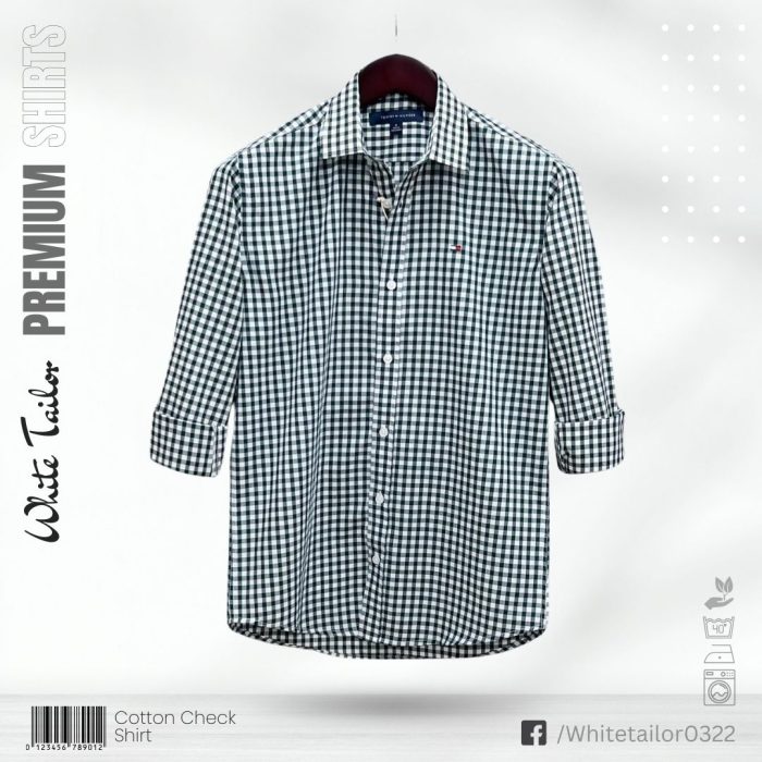 Full sleeve check shirt for men