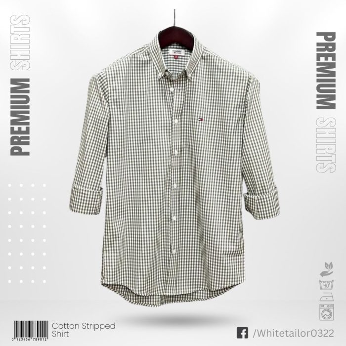 Full sleeve check shirt for men