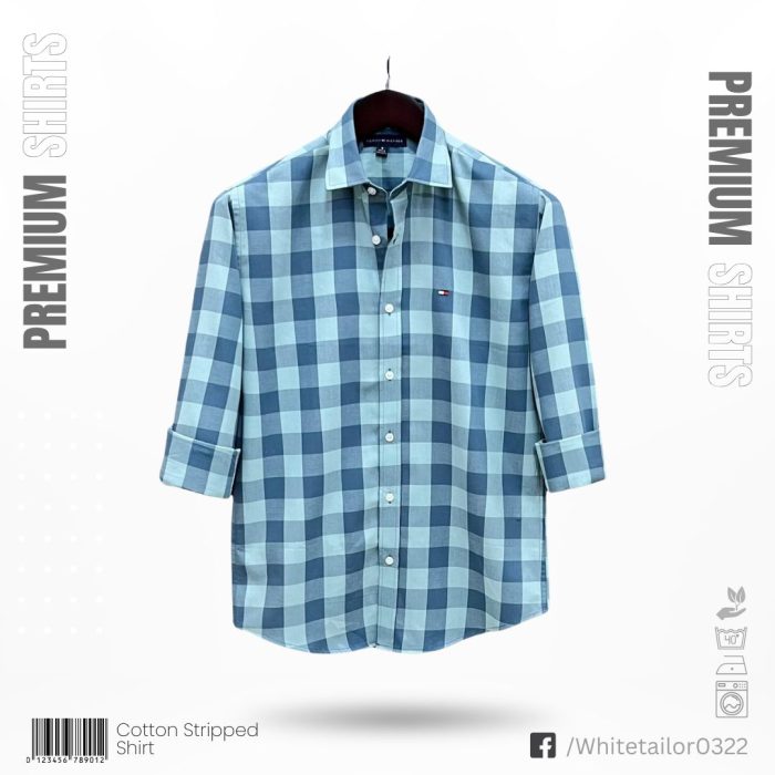 Full sleeve check shirt for men